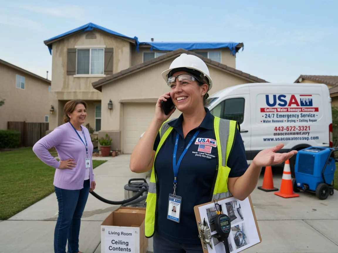 Ceiling Water Damage Restoration Valera, TX FAQs